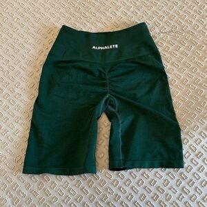 Alphalete Green Shorts